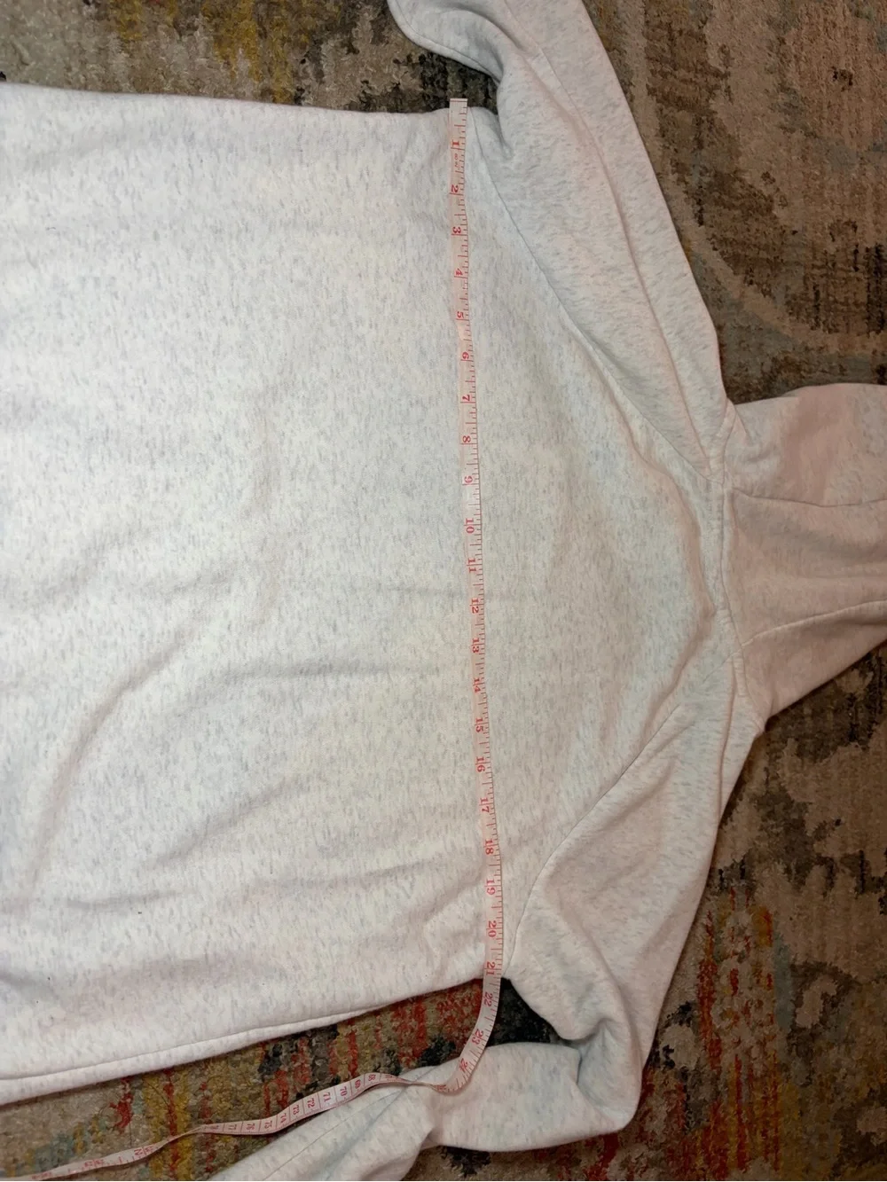 Nike Heather Gray Hoodie with Black Swoosh